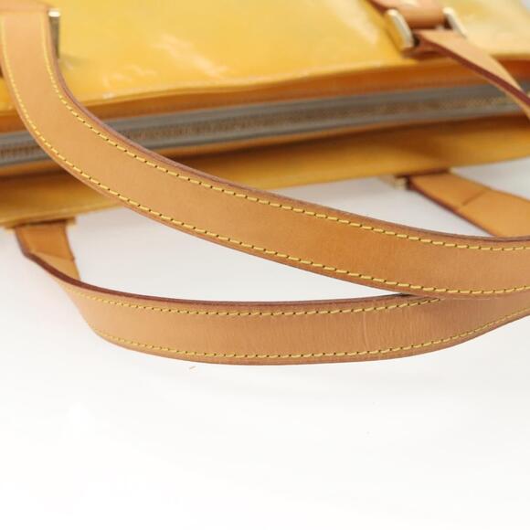 LOUIS VUITTON Monogram Vernis Houston Hand Bag Gris M91053 - Picture 7 of 13